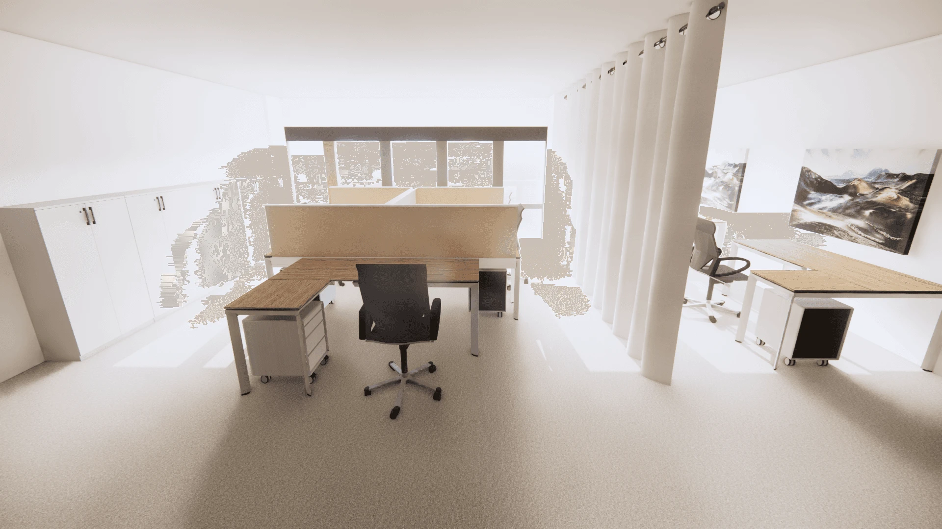 Open-Space-Bürofläche, Pilsting